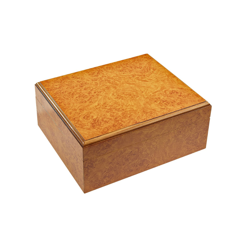 Humidor burl matt 50
