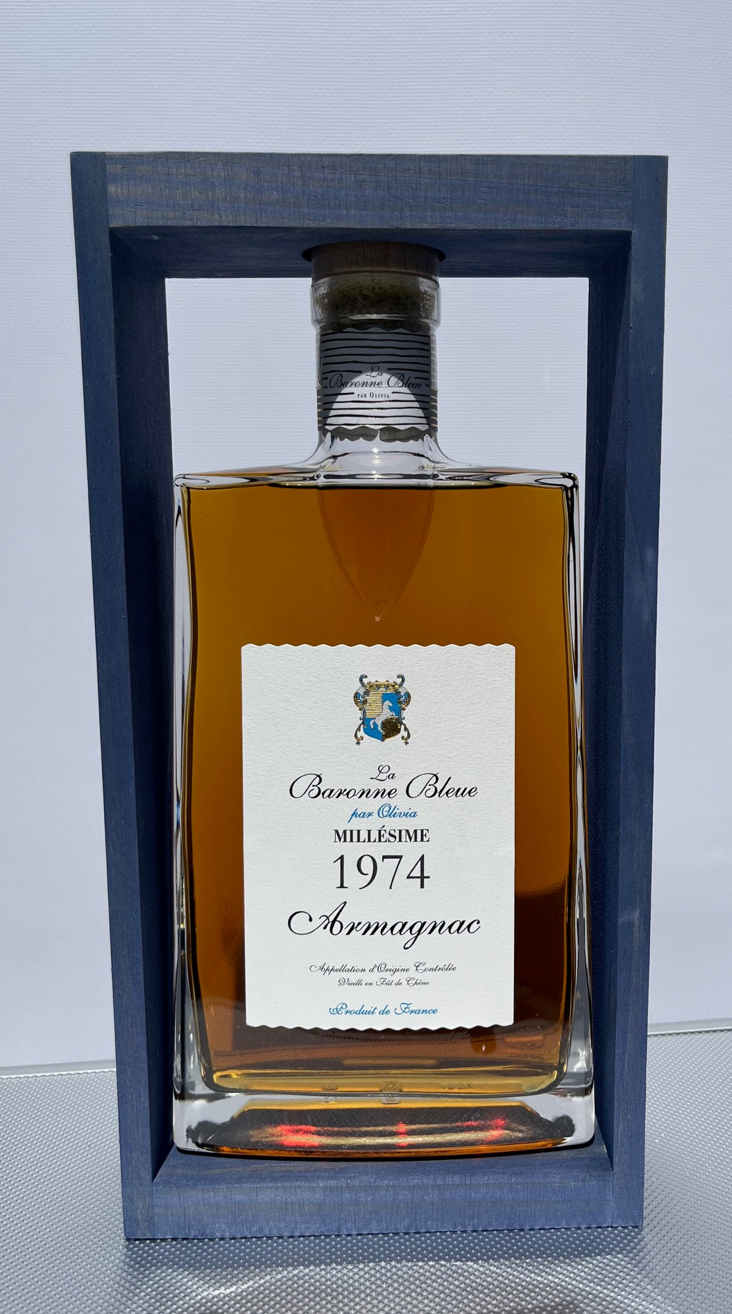 Armagnac La Baronne Bleue 1974