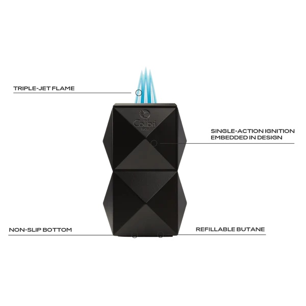 Colibri Lighter Quasar Black