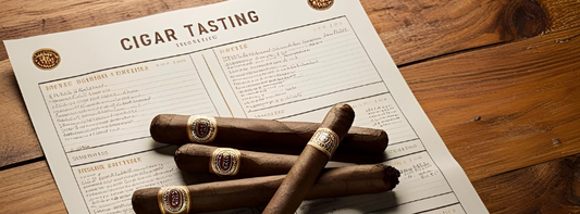 Cigar Tasting Sheet