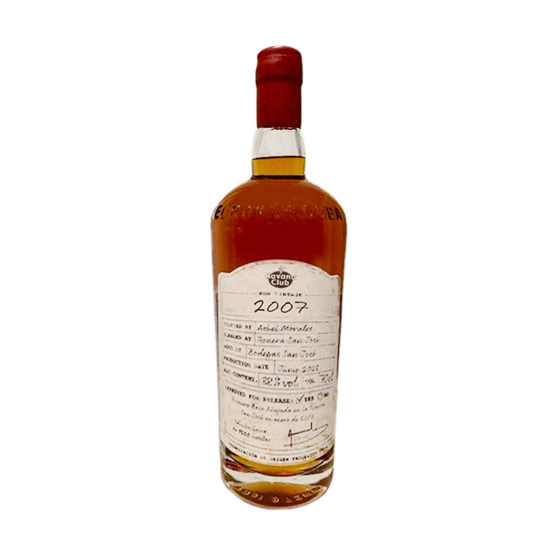 Havana Club Vintage 2007 Rum