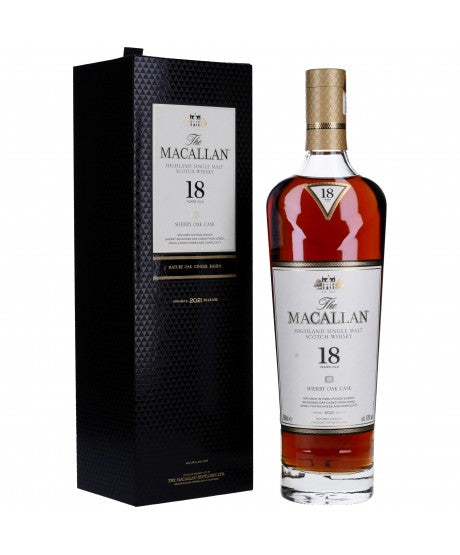 The Macallan Sherry Oak 18yrs Single Malt Whisky