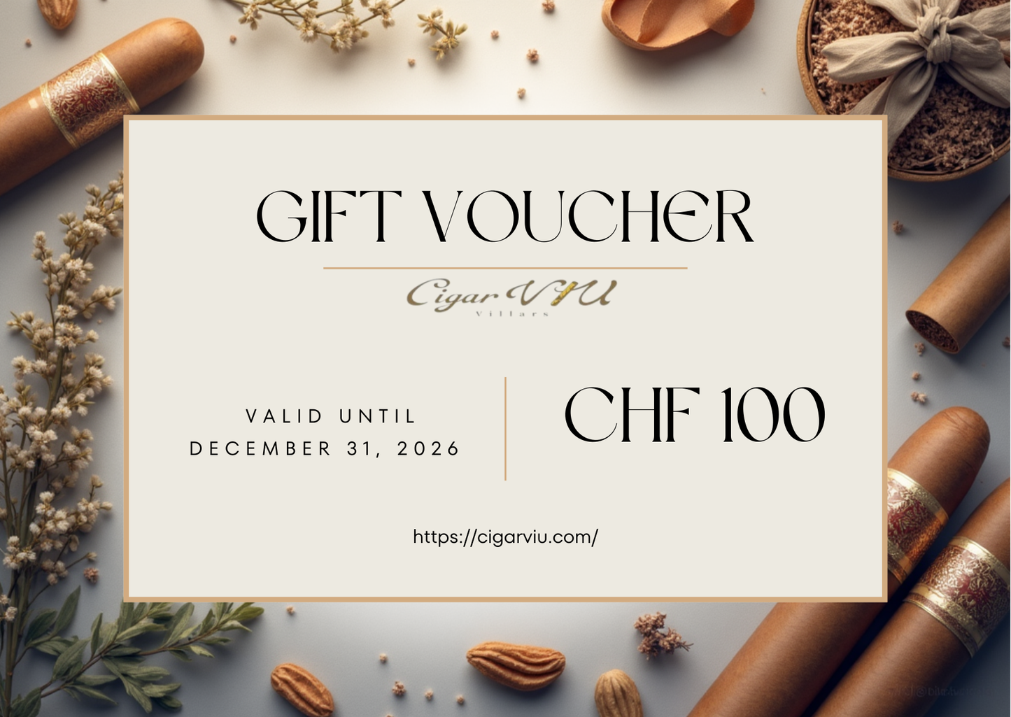 Gift Card Cigar VIU