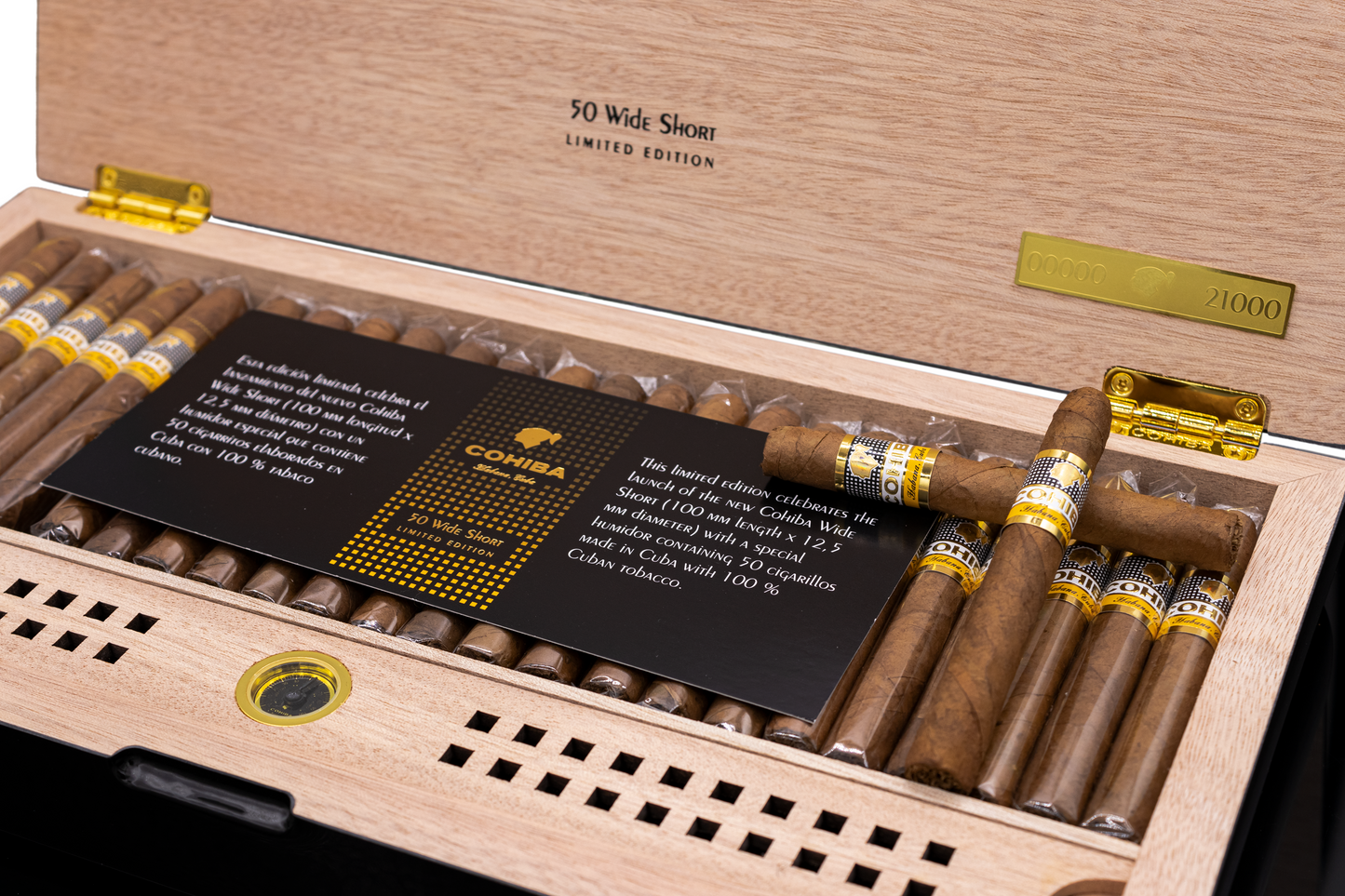 Cohiba Wide Short Humidor 2025