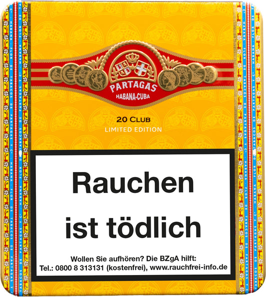 Partagas Club Tin Limited Edition 2024 (5×20)