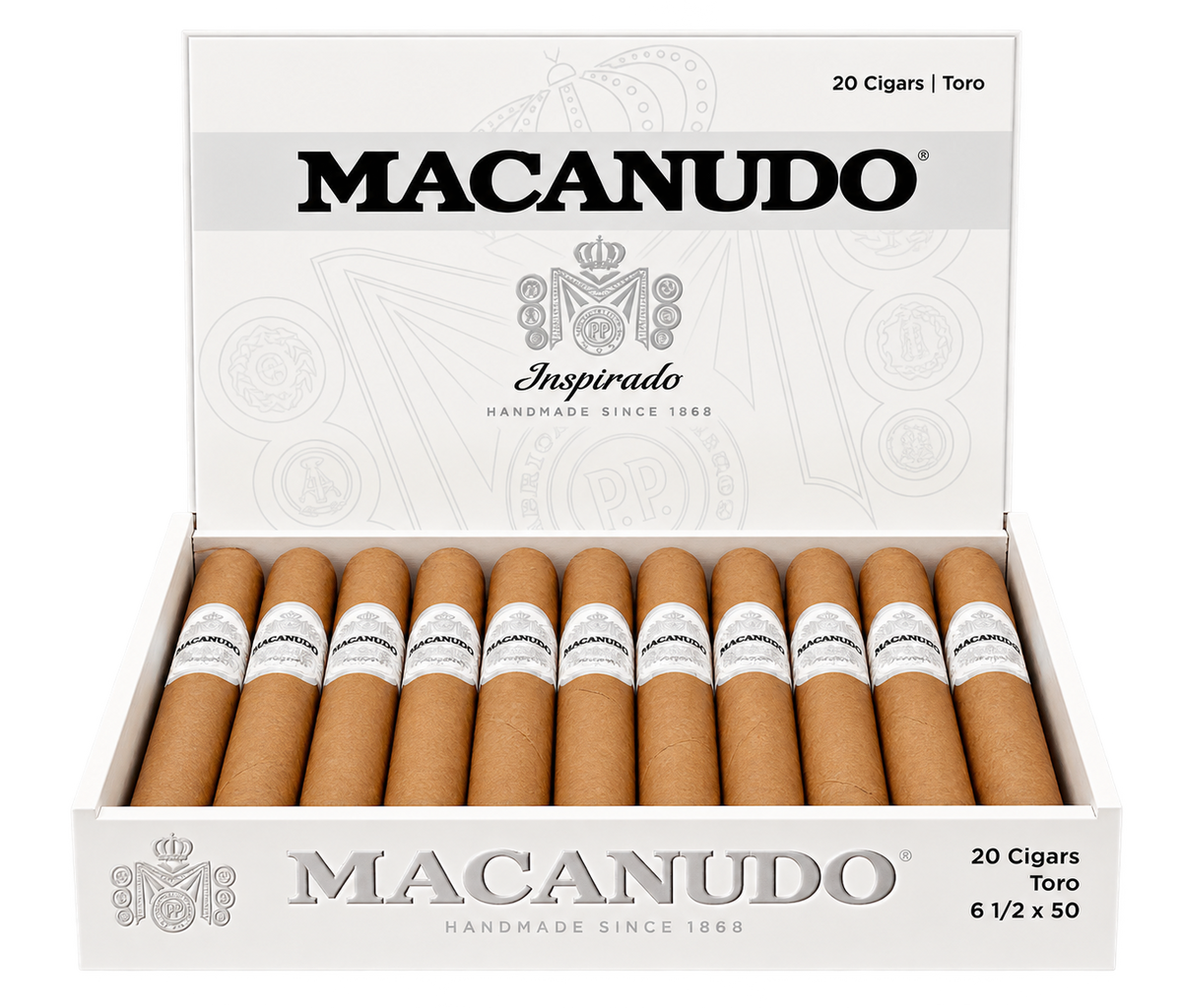 Macanudo Inspirado 白公牛 [20]