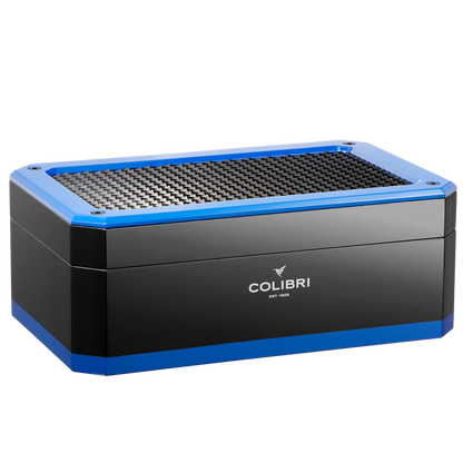 Colibri Humidor Rally Black/Blue