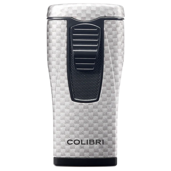 Briquet Colibri Monaco Carbon Argent