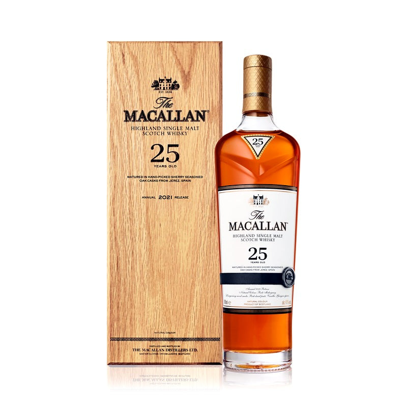 The Macallan Sherry Oak 25yrs Single Malt Scotch Whisky