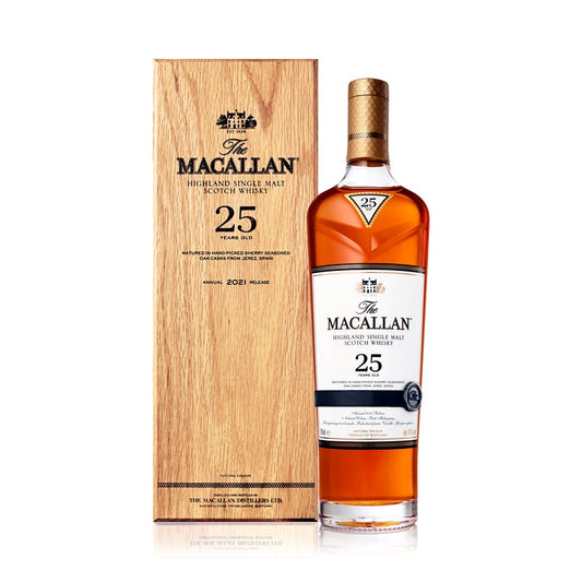 The Macallan Sherry Oak 25yrs Single Malt Scotch Whisky