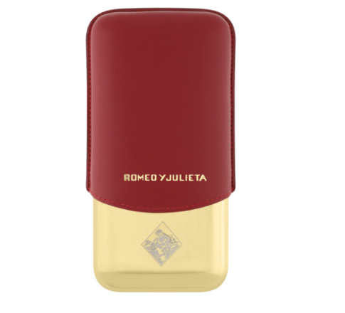Cigar Case Ryj RED/GOLDEN