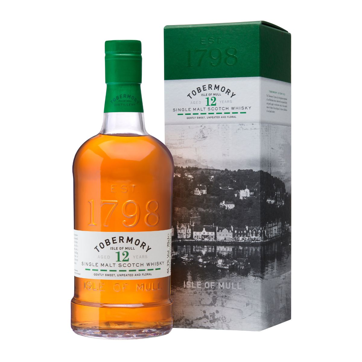 Tobermory Single Malt Scotch Whisky 12 ans