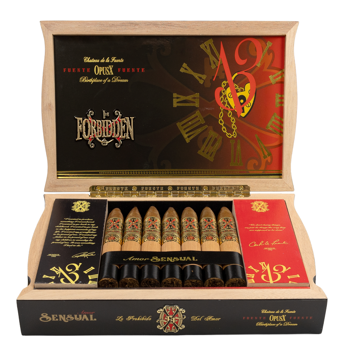 A. Fuente Forbidden X Amor Sensual