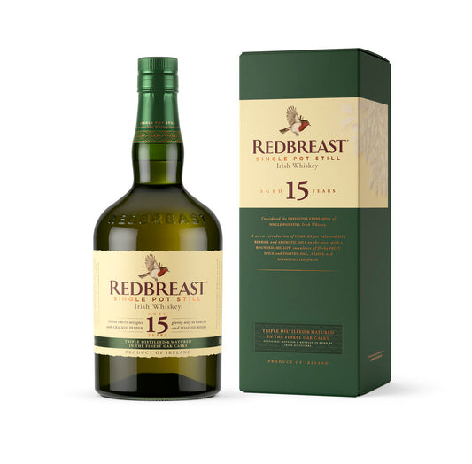 Redbreast 15 Years Single Pot Still Whiskey