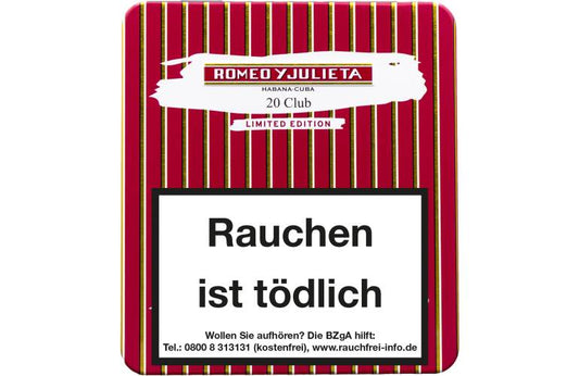 Romeo Y Julieta Club Tin Limited Edition 2024 (5x20)